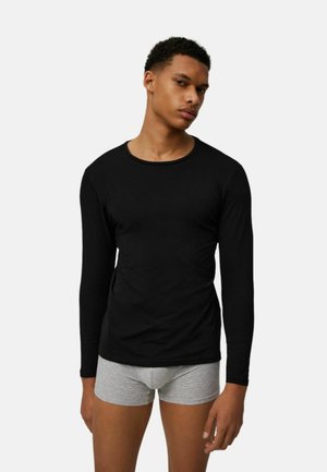 INTERIOR MANGA LARGA - Camiseta interior - black
