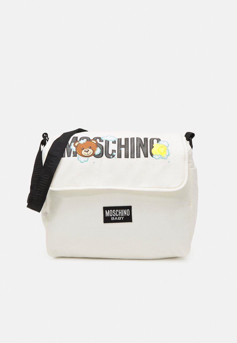 MOSCHINO BABY CHANGING WITH MAT Bolsa cambiador cloud/crema