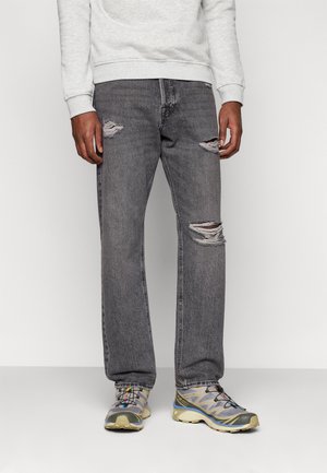 JJICHRIS JJORIGINAL - Relaxed fit jeans - black denim