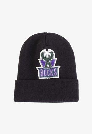 Mitchell & Ness CHENILLE MILWAUKEE BUCKS - Gorro - schwarz