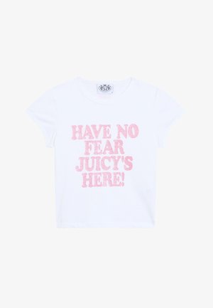 Juicy Couture, NO FEAR - T-shirt print - white