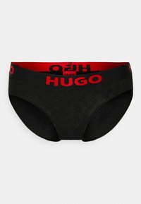 BRIEF SPORTY LOGO - Kalhotky - black