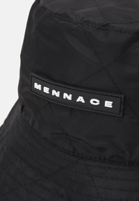 Mennace QUILTED BUCKET HAT UNISEX - Chapéu - black