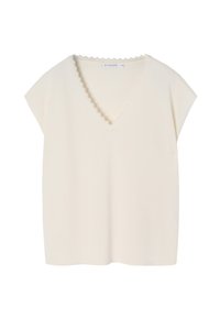 TATUUM DANDY - Basic T-shirt - off white