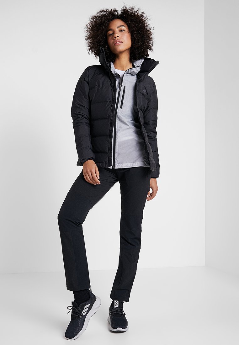 adidas Performance FOUNDATION JACKET Daunenjacke black adidas Performance FOUNDATION JACKET Daunenjacke black