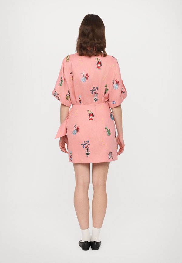 TIMMY EMBROIDERED SARONG SKIRT - Mini skirt3