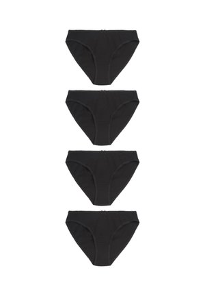 4 PACK  - Nohavičky/Slipy - black