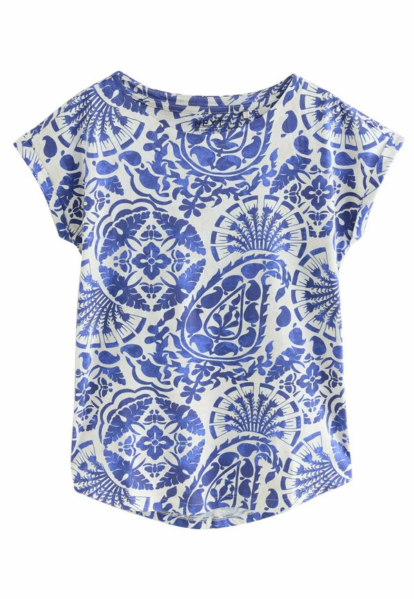 ROUND NECK CAP SLEEVE - REGULAR FIT - T-Shirt print