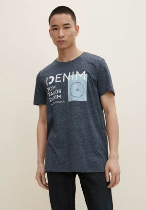 T-shirt con stampa - sky captain blue non solid
