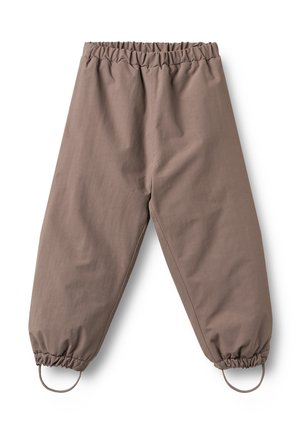 Wheat, SKI PANTS JAY  UNISEX - Pantalon de pluie - plum truffle