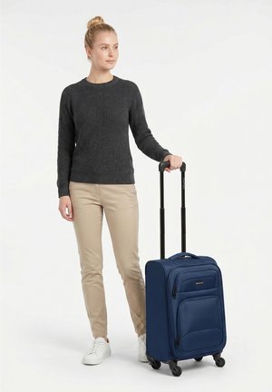 smartbox, EDITION 04 4 ROLLEN KABINENTROLLEY 55 CM MIT DEHNFALTE UNISEX - Trolley - navy