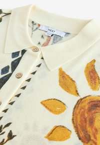 Next COLLARED SHORT SLEEVE - Skjortebluser - abstract sunshine