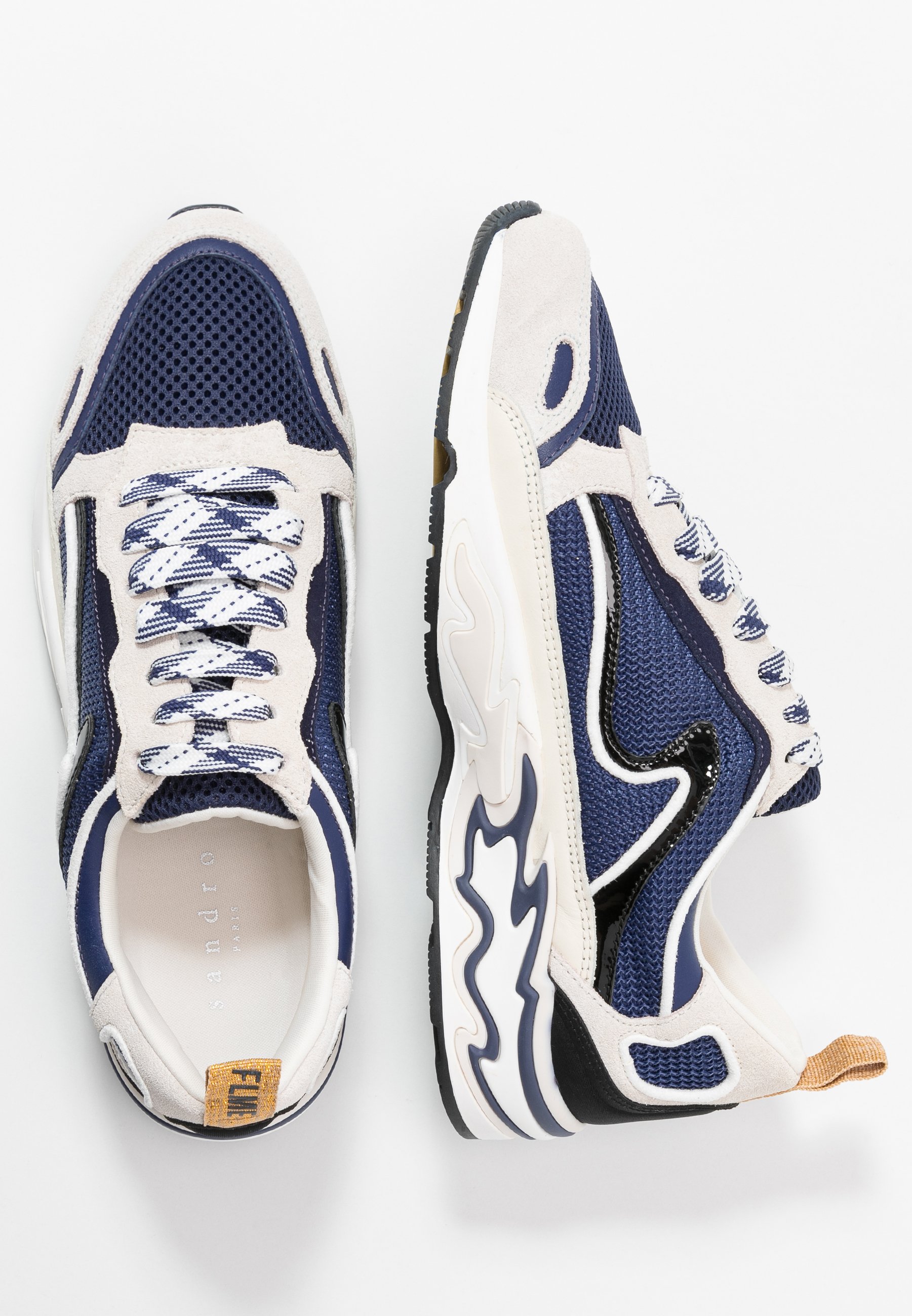sandro Sneakers laag - deep navy/donkerblauw - Zalando.nl