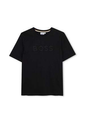 BOSS Kidswear, TEE-SHIRT MANCHES COURTES - T-shirt imprimé - black