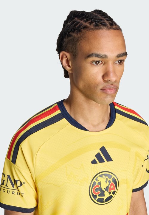 adidas CLUB AMERICA 26/27 HOME AUTHENTIC JERSEY - Camiseta deportiva - impact yellow legend ink — photo 7