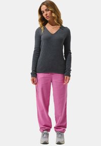 Authentic Cashmere CHELSEA - Strickpullover - mottled anthracite