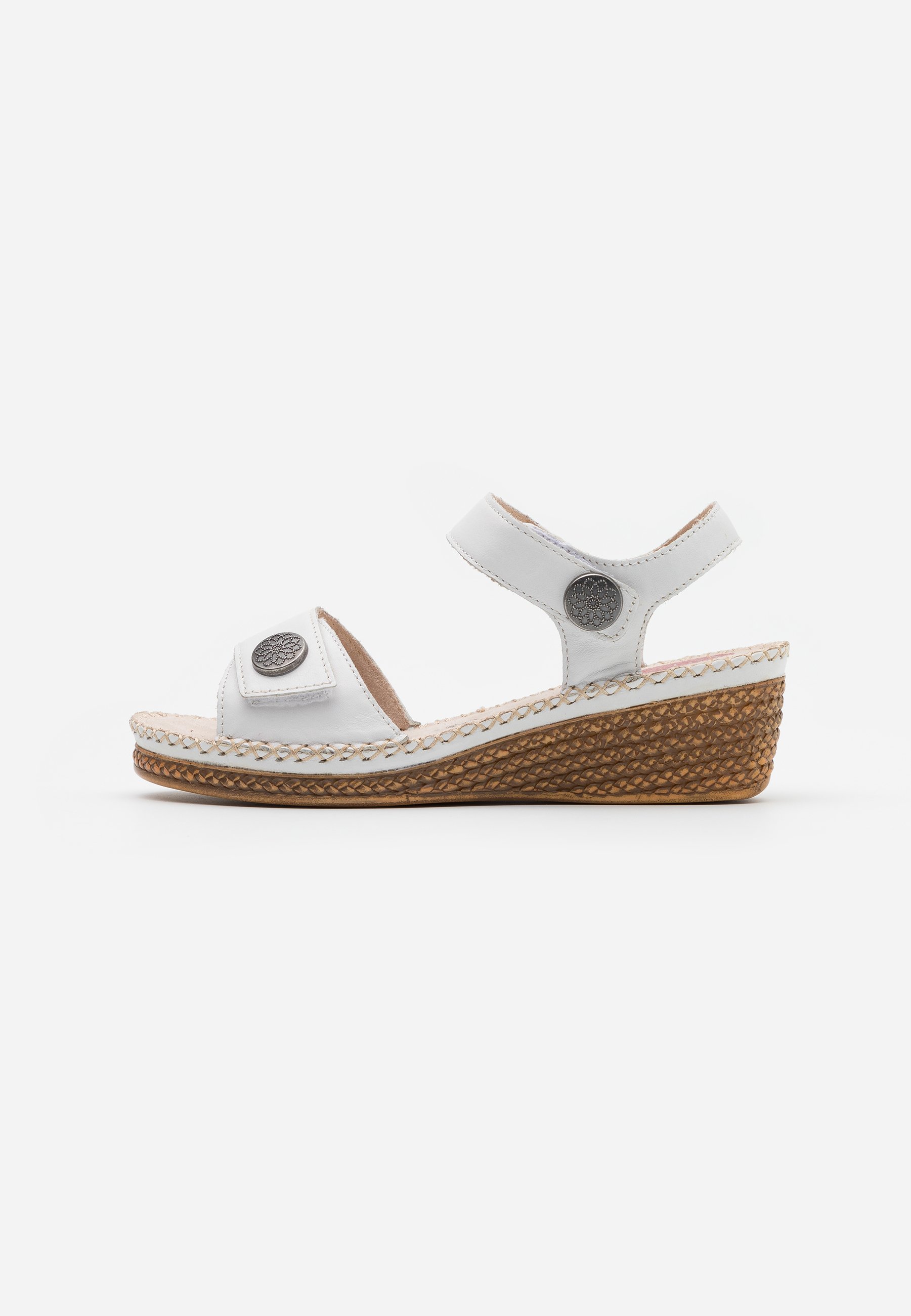 Sandales à Talons Compensés Pour Femme - Semelle Confort Mémoire De Forme - Faux Cuir, Bout Carré - Style Décontracté Chic - 8