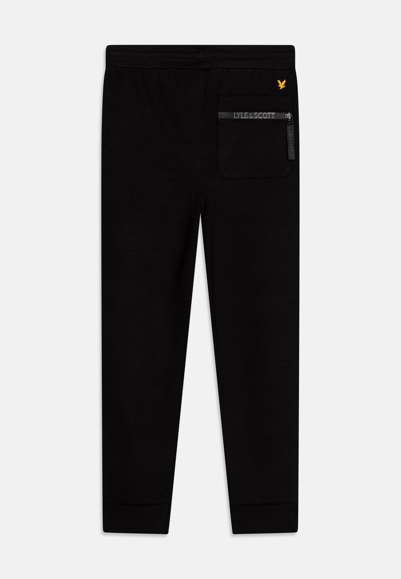 Tracksuit Bottoms Mens Black Designer Joggers Lyle Scott FLY