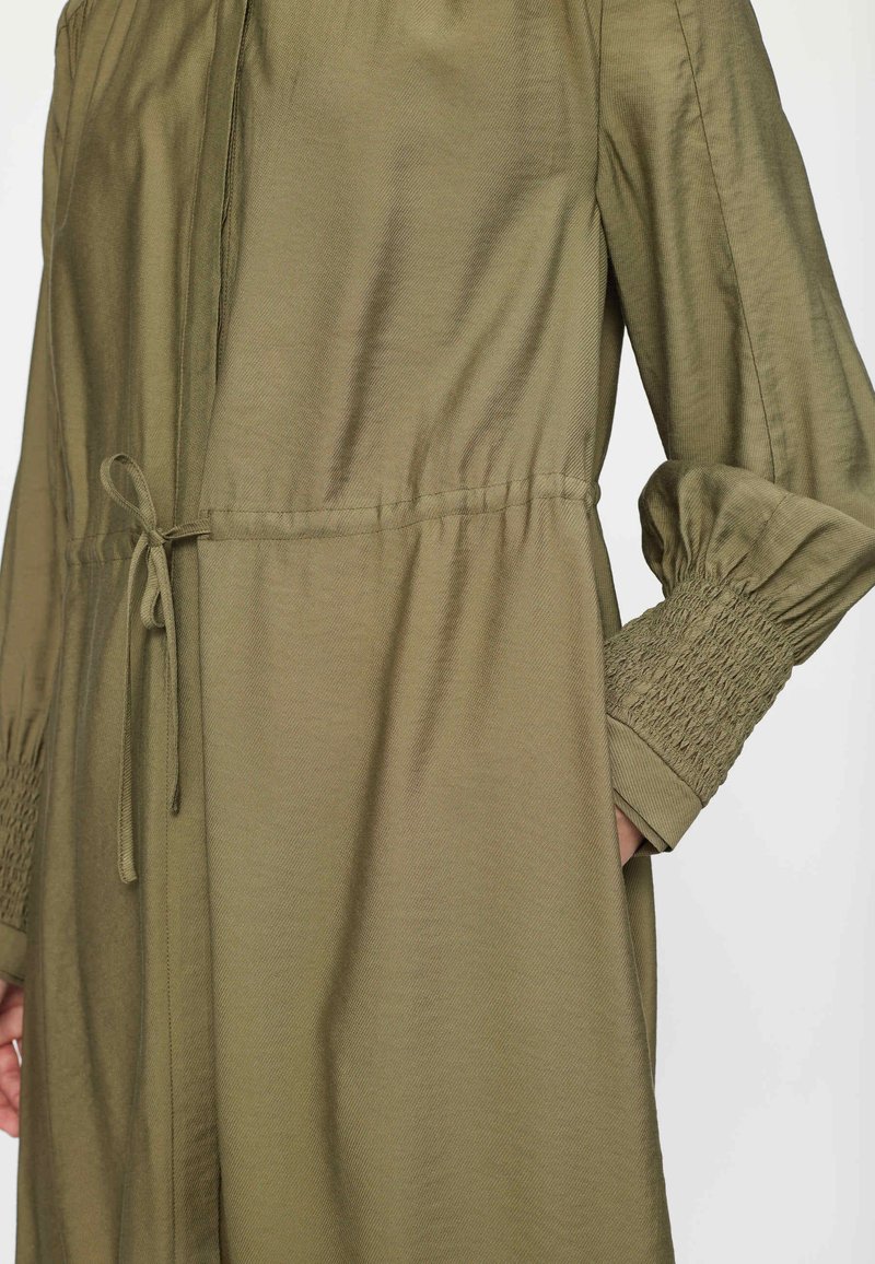 michael kors shirt dress silk Michael Kors Collection Silk Caftan Shirt Dress