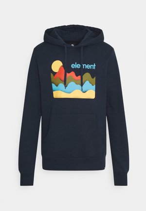 Element Mikina s kapucí - dark blue