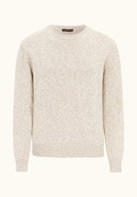 Oscar Jacobson MIRCO ROUNDNECK - Jumper - beach beige