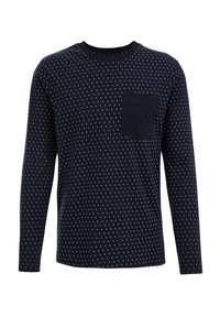WE Fashion MET DESSIN - Apatiniai marškiniai - blue