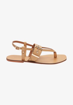 Next, Sandales tongs - tan