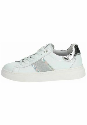 Sneaker low - cile bianco t.microglitter argen