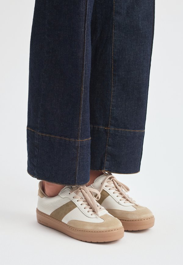 Sneaker low - kremowy oliwkowy av