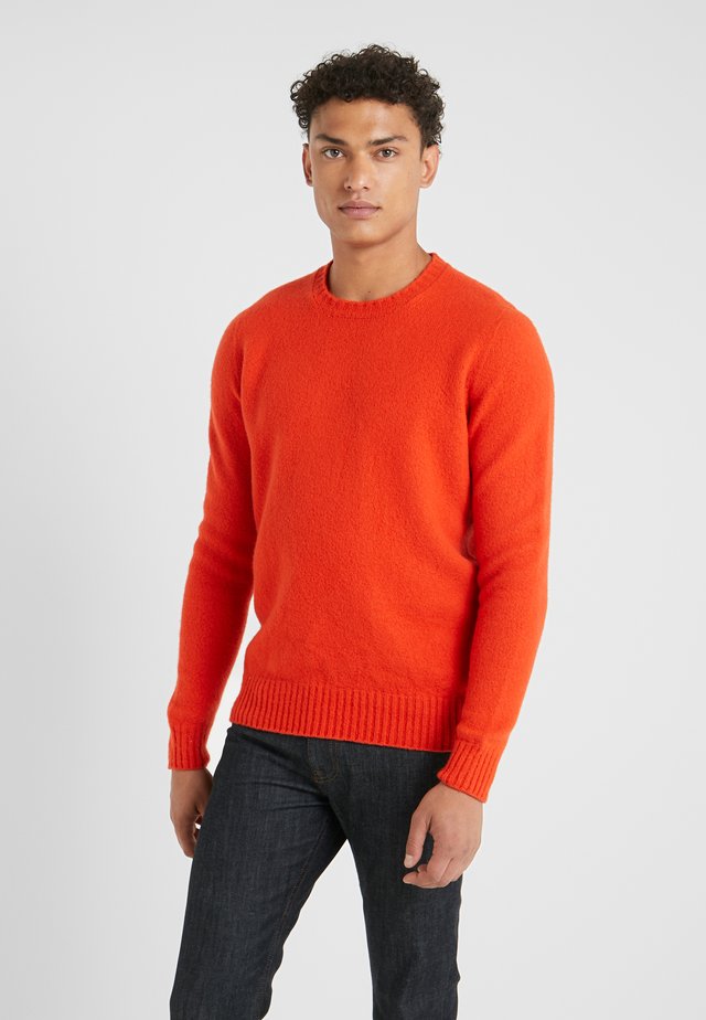 GIROCOLLO GARZATO - Pullover - orange