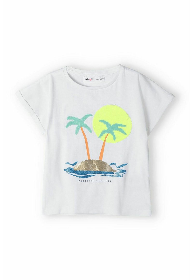 MINOTI T-shirt print wit MINOTI T-shirt print wit