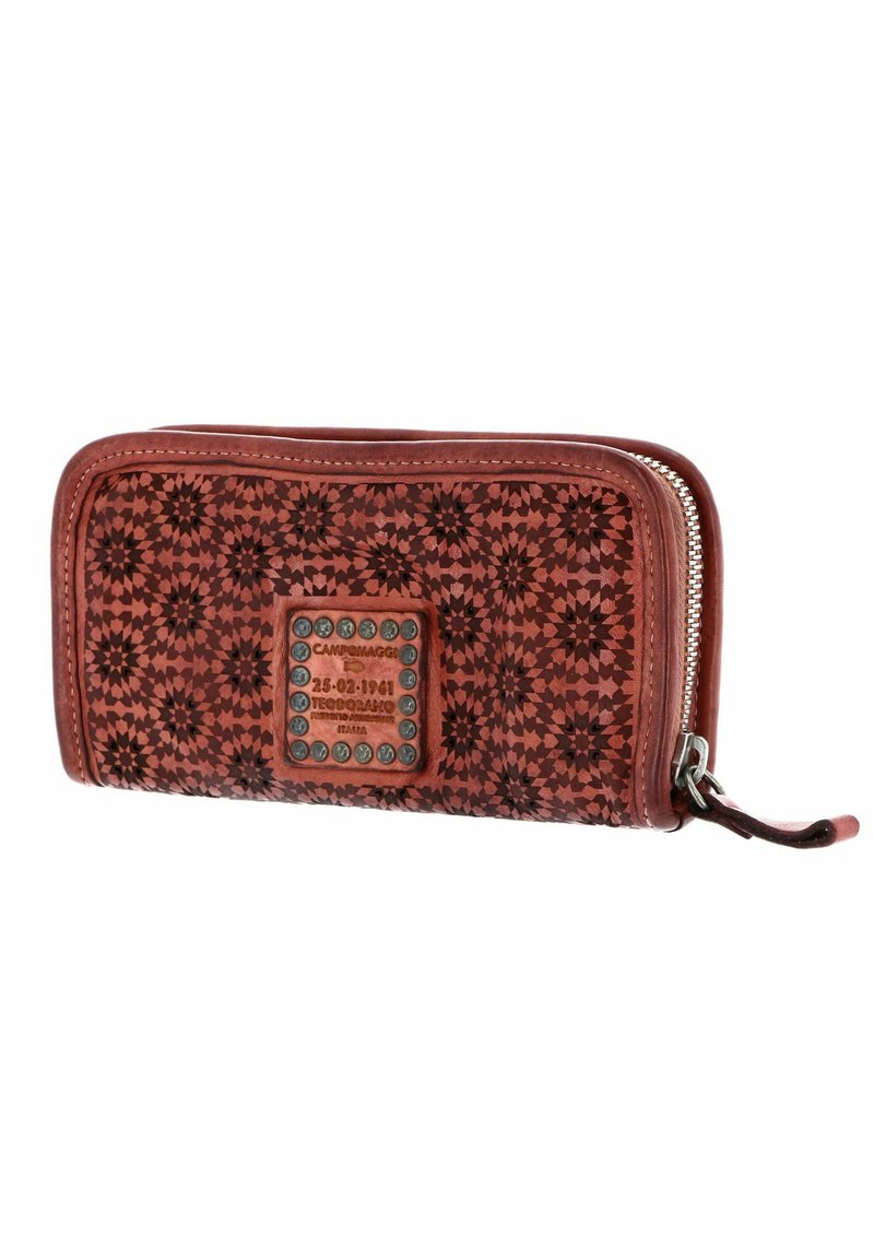 Damen Geldbörsen | Campomaggi Geldbörse mauve/rot - RF49230 Damen Geldbörsen | Campomaggi Geldbörse mauve/rot - RF49230
