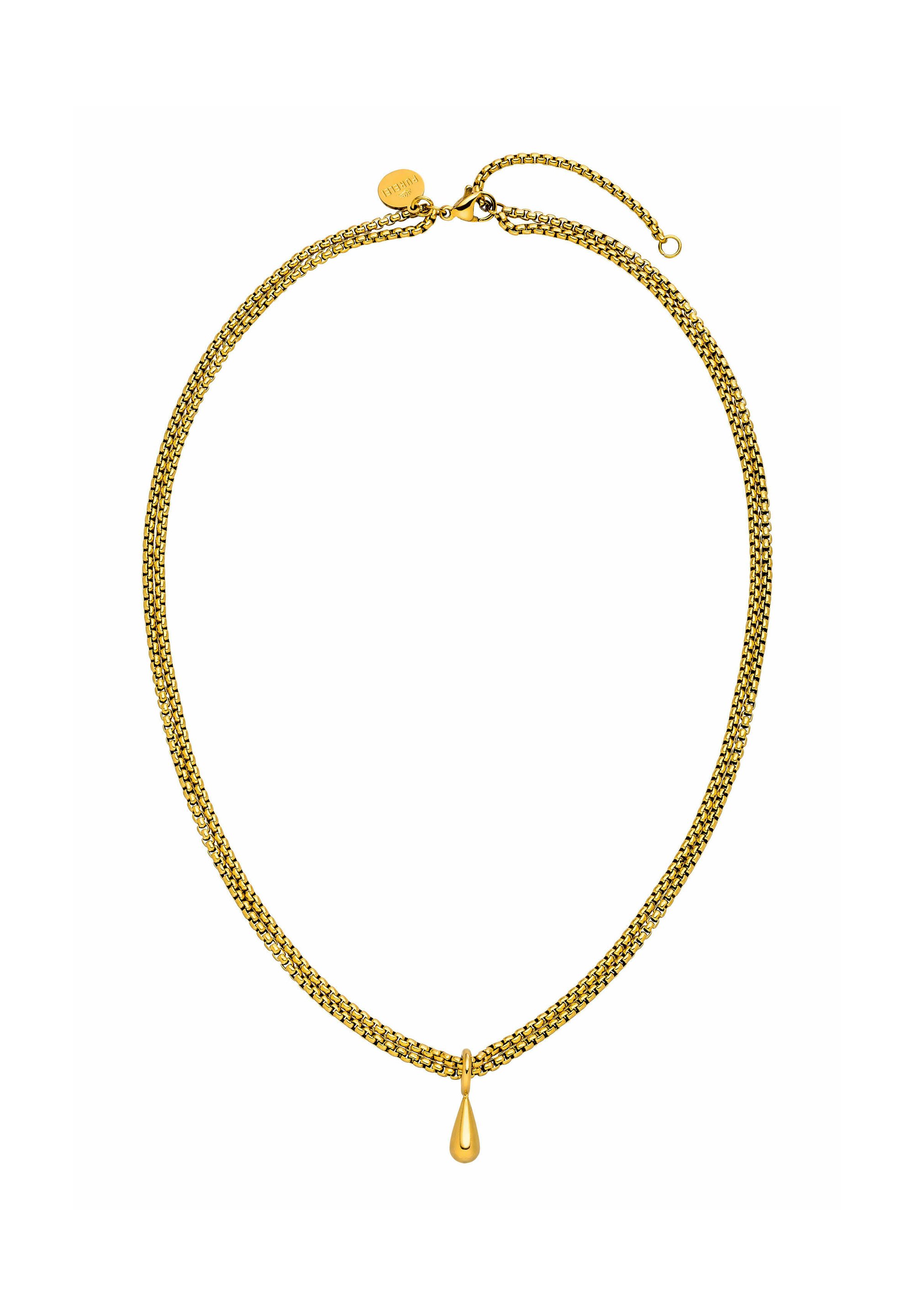 Karl Kani OLD ENGLISCH CHARM HELIX - Necklace - gold