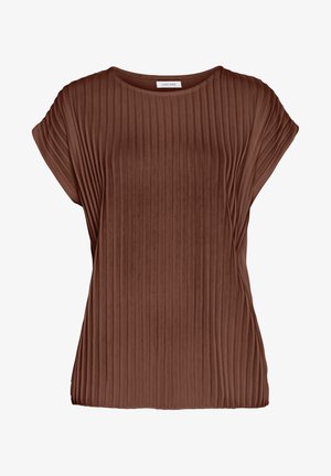 Majica kratkih rukava s printom - rostbraun