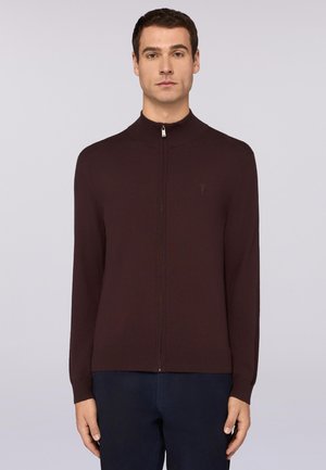 STRETCH - Strickjacke - brown aosta
