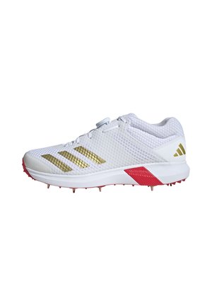 ADIPOWER VECTOR MID 20 - Spikes - cloud white gold metallic pure ruby