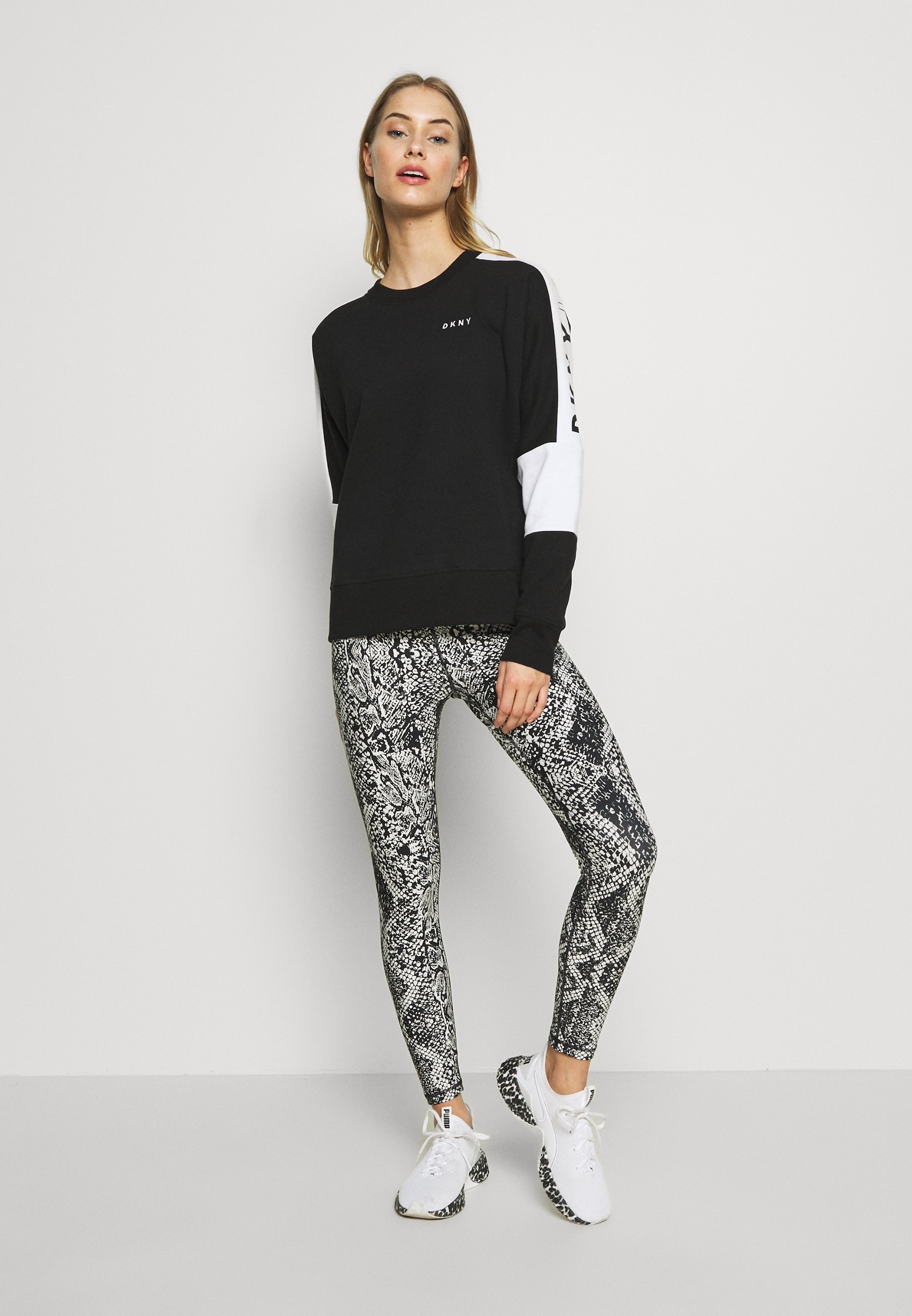 DKNY BOLD SNAKE PRINT HIGH RISE 