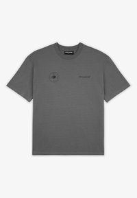 GORDAN OVERSIZED TEE - Tricou cu imprimeu - vintage grey