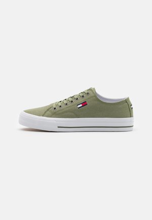 LONG LACE UP - Tenisky - clean green