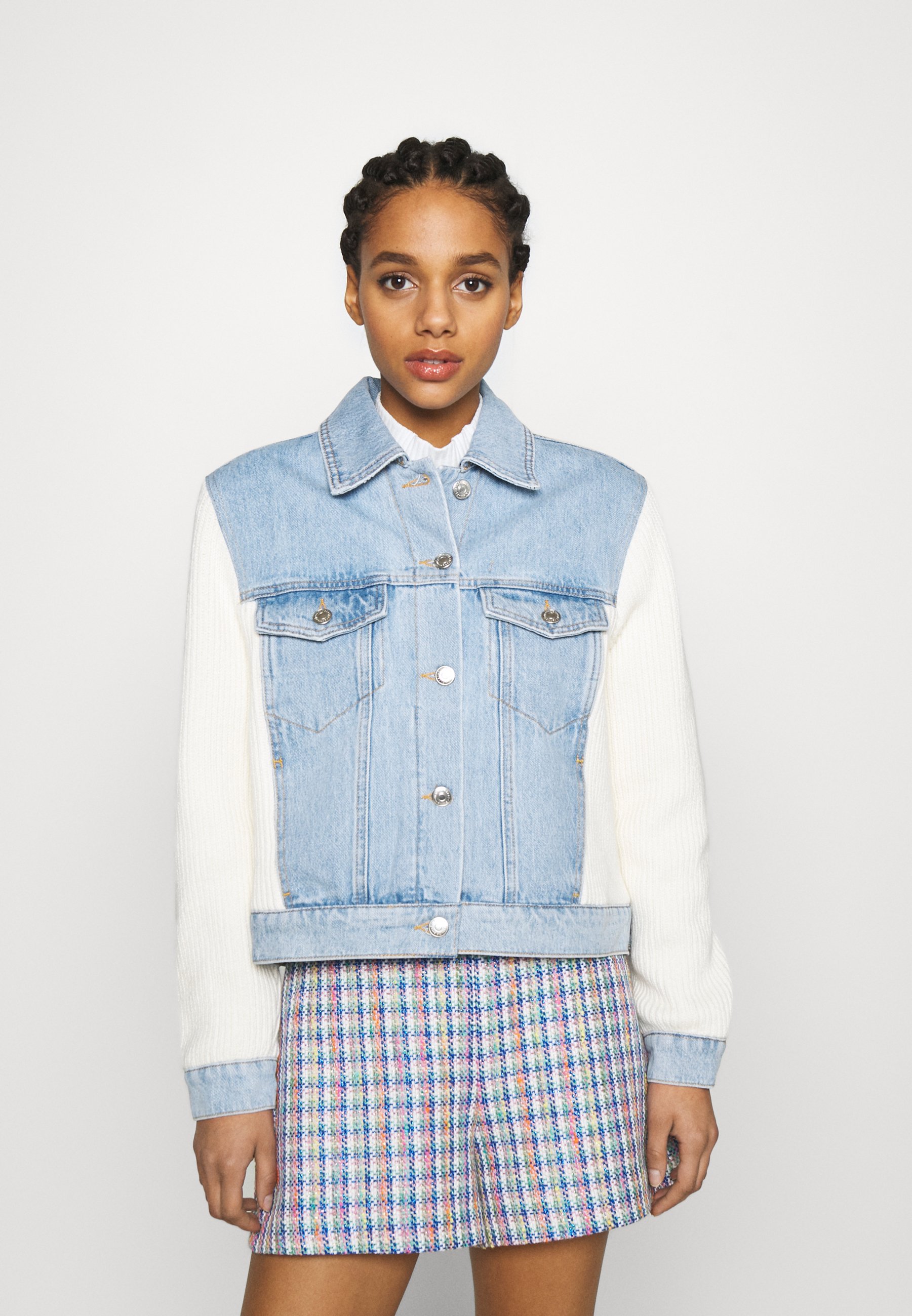 maje BERLINGOT - Denim jacket - bleu 