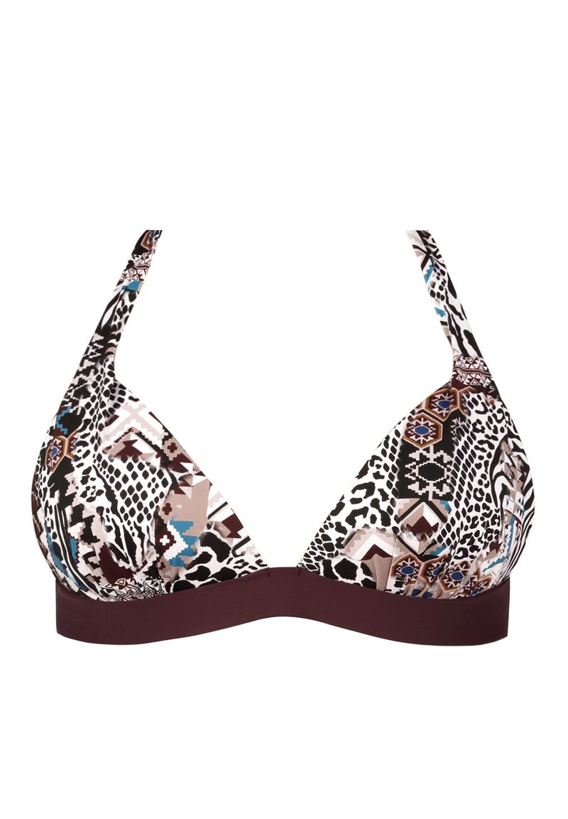 Feba Swimwear - Góra od bikini/brązowy - Zalando.pl