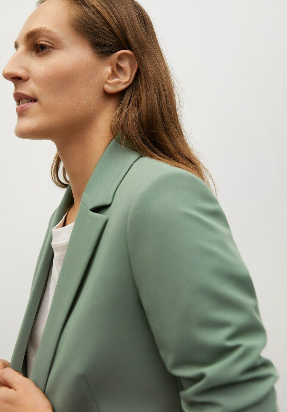 Mango BOREAL - Blazer - green - Zalando.de