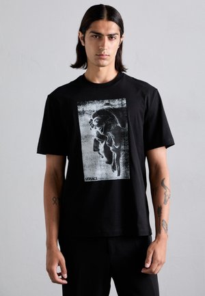 COMPACT MEDUSA VIA GESU - T-shirt imprimé - black