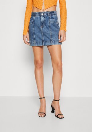 ONLY ONLKARLA SKIRT - Fustă denim - medium blue denim