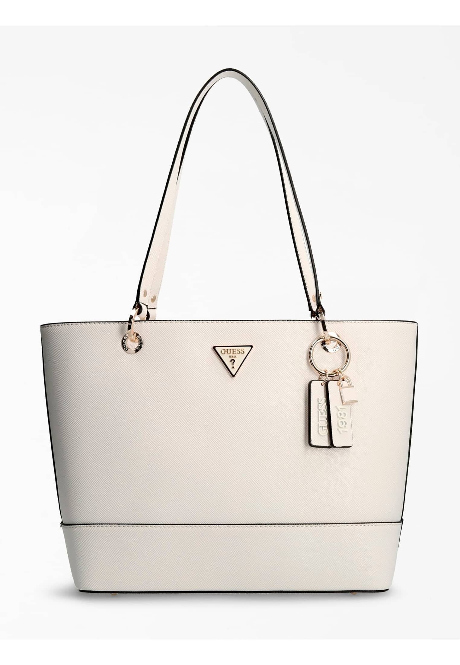 guess tasche klein weiß