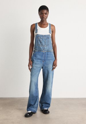 Tommy Jeans CLASSIC DUNGAREE - Salopette - denim medium
