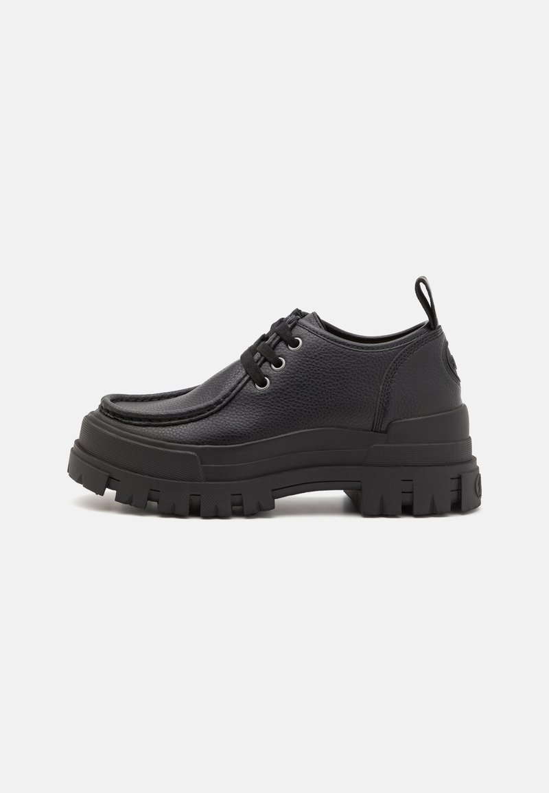 Buffalo ASPHA WALLABY - Pantofi casual cu șiret - black