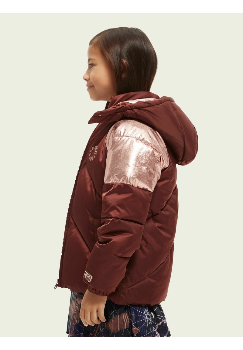 Kinder Jacken | Scotch & Soda SCOTCH & SODA METALLIC DETAIL PUFFER JACKET Parka ruby red/rot - QI32416 Kinder Jacken | Scotch & Soda SCOTCH & SODA METALLIC DETAIL PUFFER JACKET Parka ruby red/rot - QI32416