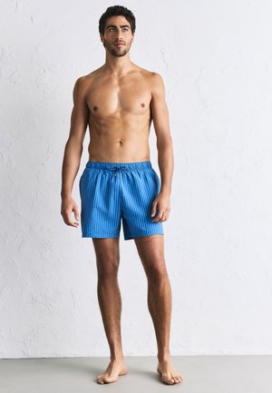 Next, REGULAR FIT - STRIPE  - Badeshorts - blue