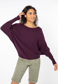 Sublevel Strickpullover - dark red